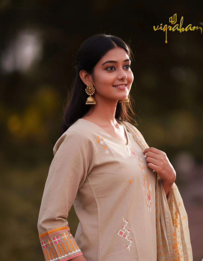 Sandal-Sage - Premium Linen Flax 3 Piece Set